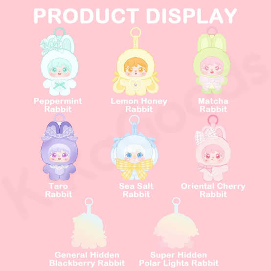 Sanmi rabbit’s little baby hand series blind box