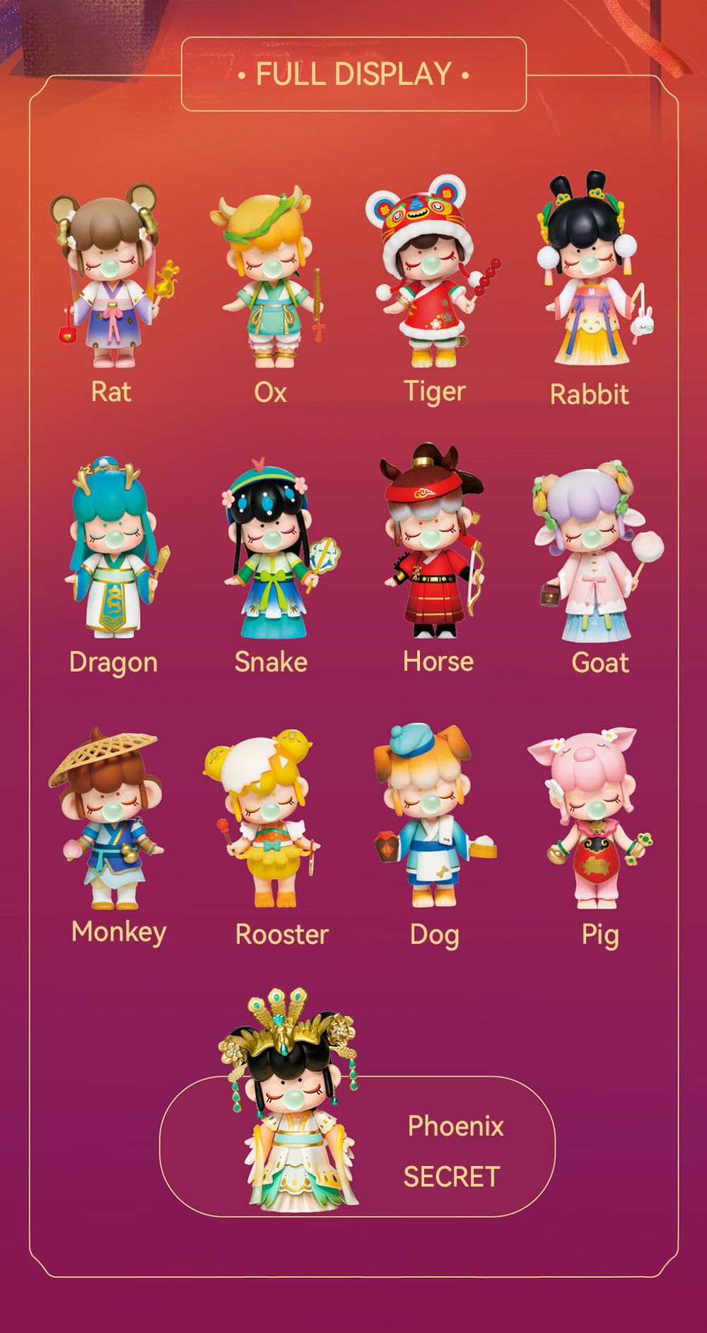 Nanci zodiac signs series blind box
