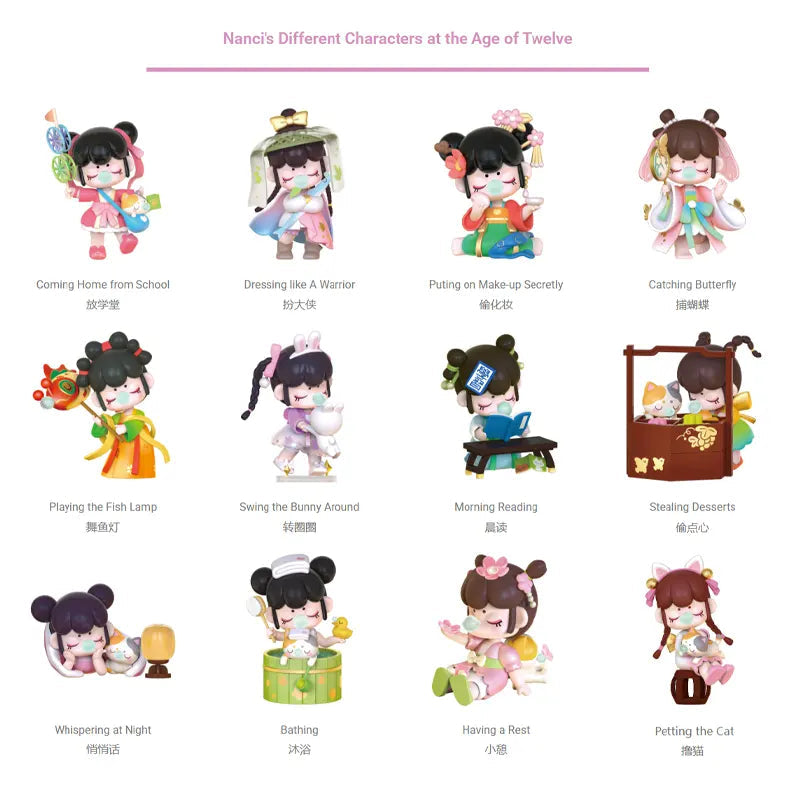 Nanci at the age of twelve  series blind box