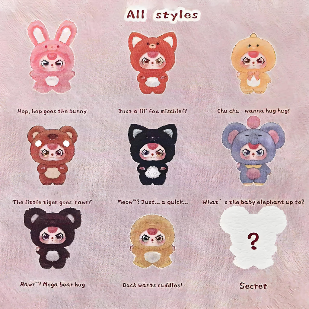 Baby three mini hug series blind box