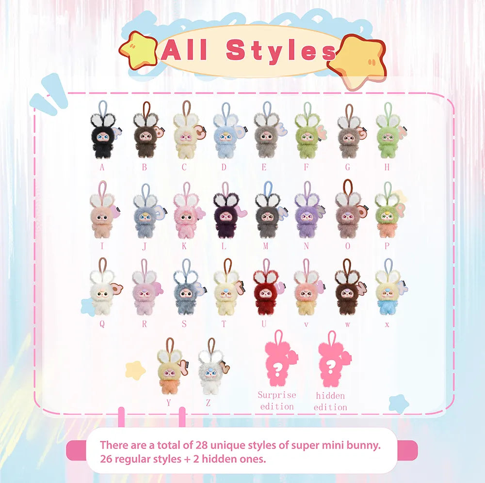Baby three super mini bunny series blind box