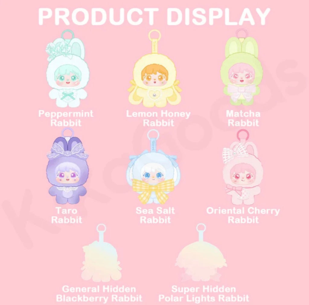 Sanmi rabbit sweet bud rabbit series blind box
