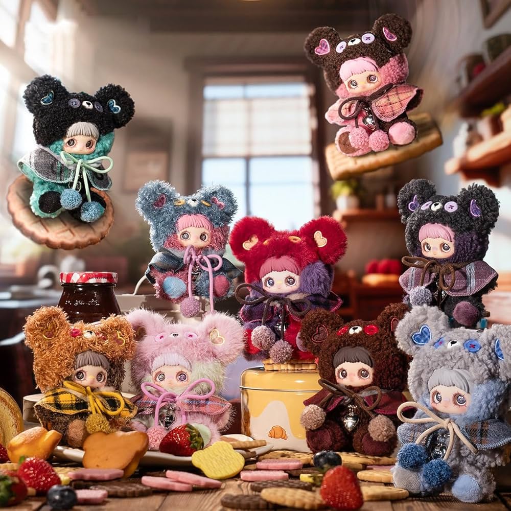 Maymei tiny bear cookies series
