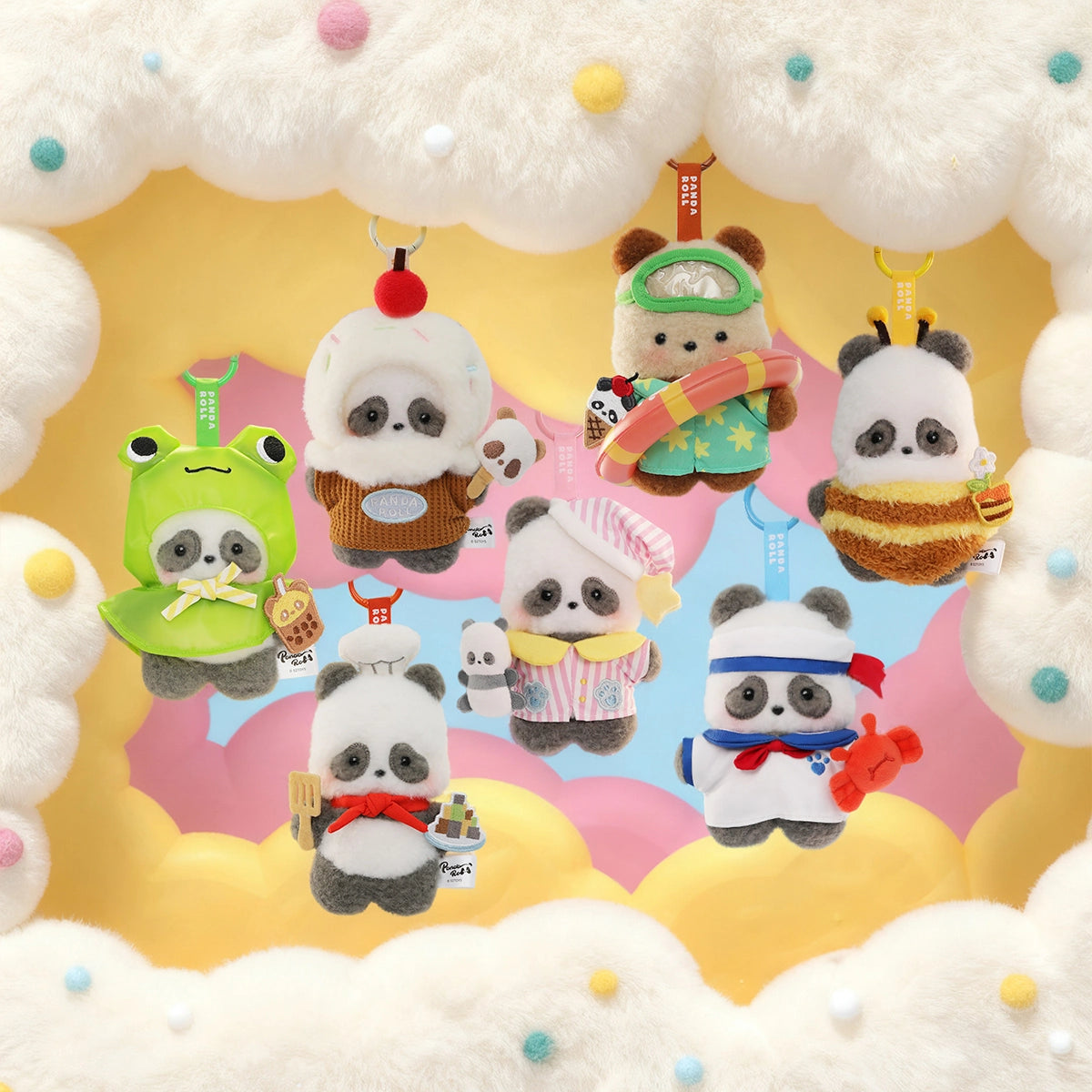 Panda roll happy weekend series blind box