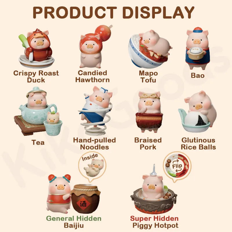 Lulu pig lu’s  table series blind box